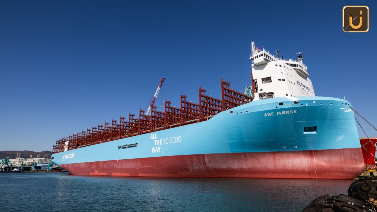 Usthadian Academy / Maersk Reveals World’s Largest Ship Fueled By Methanol